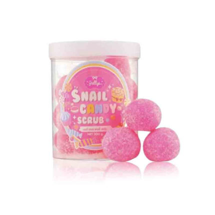 candy snail natural sugar ball scrub