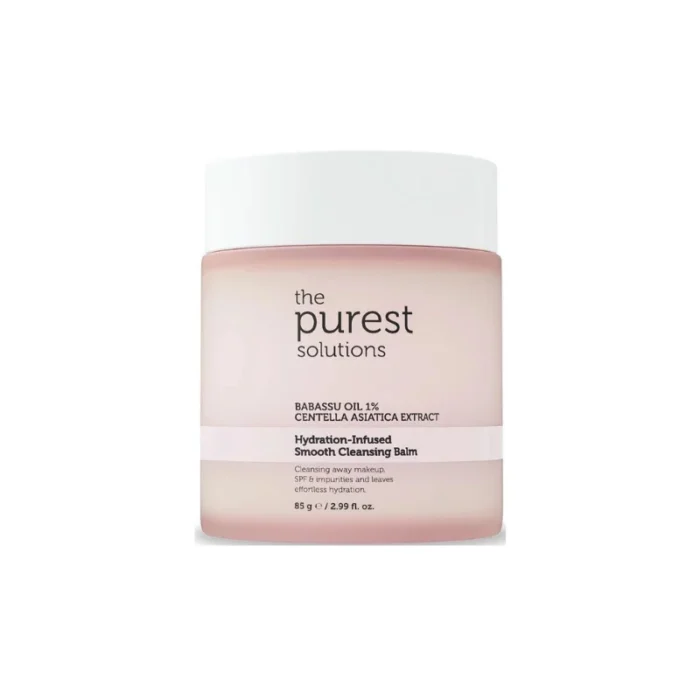 The Purest Solutions - Babassu Oil 1% + Centella Asiatica extract Hydration - Infused Smooth Cleansing Balm 85g