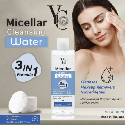 YC Micellar Cleansing Water 3 in 1- 400 ml