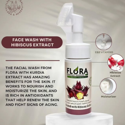 Flora Facial Wash with Hibiscus Extract 250 ml