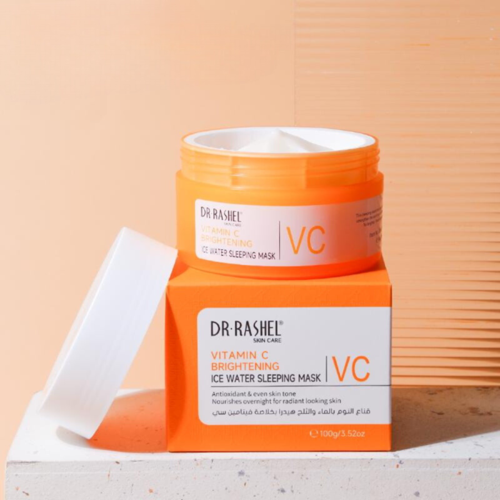 ⁦DR.Rashel Vitamin C Brightening Ice water Sleeping Mask-100g⁩ - الصورة ⁦2⁩