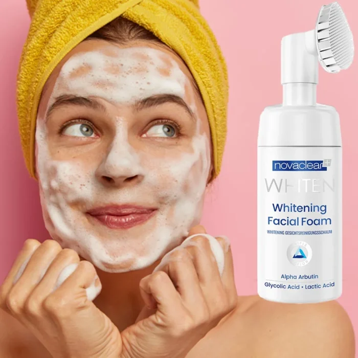⁦Novaclear whitening facial foam⁩ - الصورة ⁦4⁩