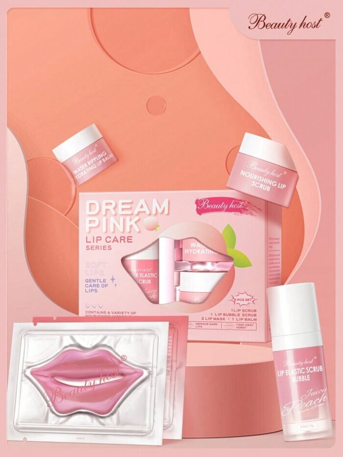 ⁦Beauty host Dream Pink Lip Care set⁩ - الصورة ⁦6⁩