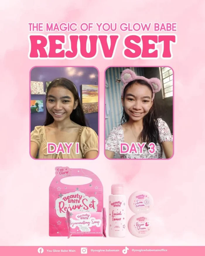 ⁦You Glow Babe Beauty White Rejuv Set⁩ - الصورة ⁦11⁩