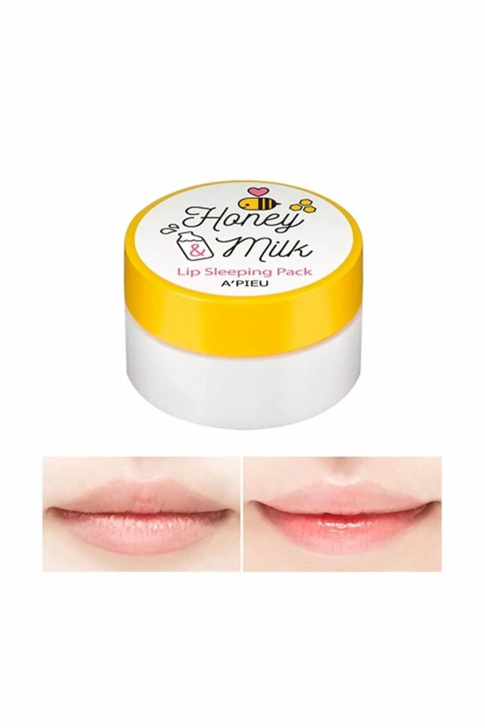 ⁦A'PIEU Honey & Milk Lip Sleeping Pack⁩ - الصورة ⁦4⁩