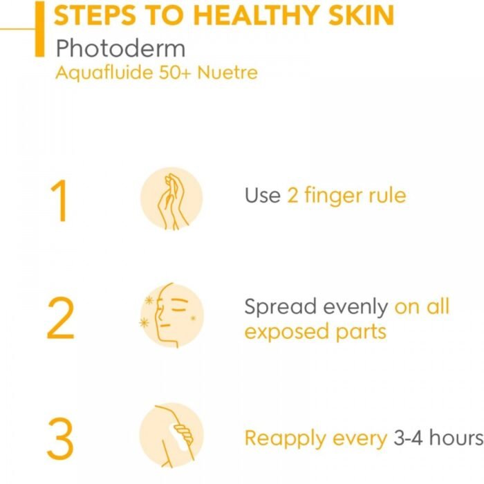 ⁦BIODERMA Photoderm Invisible Aquafluide SPF 50+, 40ml⁩ - الصورة ⁦6⁩