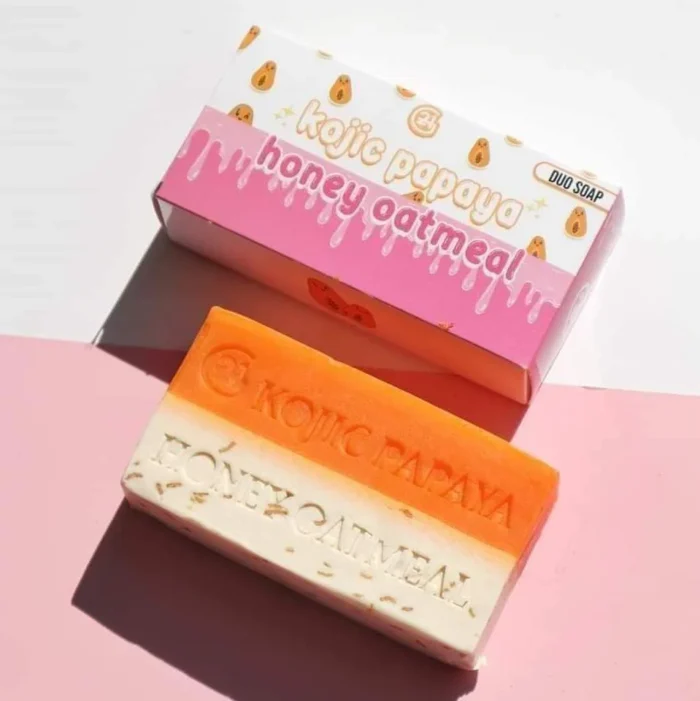 G21 Kojic Papaya Honey Oatmeal Duo Soap 150g