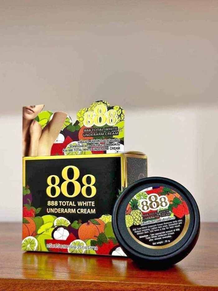 888 total white underarm cream