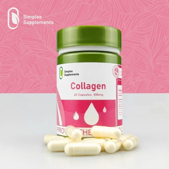 ⁦Simplee Supplements Collagen 500mg (60caps)⁩ - الصورة ⁦2⁩