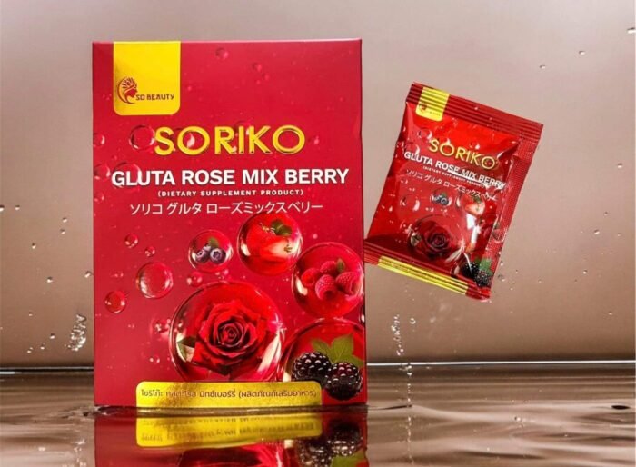 So Beauty Soriko Gluta Rosa Mixed Berry Dietary Supplement Product