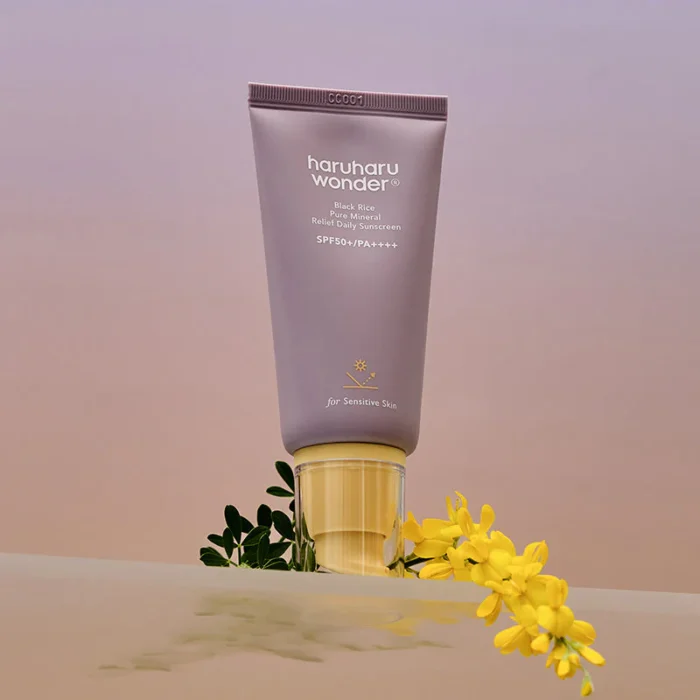 Haruharu Wonder Black Rice Pure Mineral Relief Daily Sunscreen SPF50+ 50ml