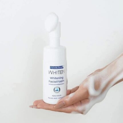 Novaclear whitening facial foam