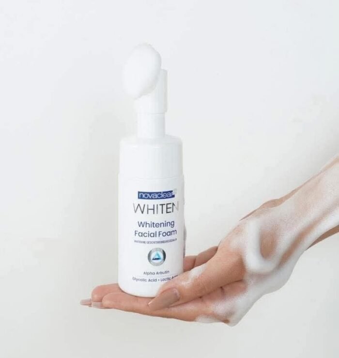 Novaclear whitening facial foam
