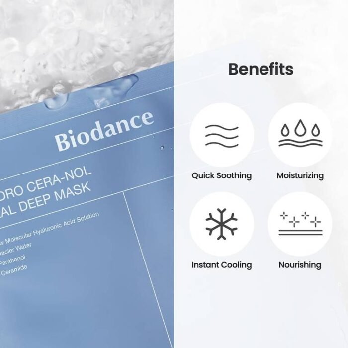 ⁦Biodance Hydro Cera-nol Real Deep Mask (4 sheets)⁩ - الصورة ⁦10⁩