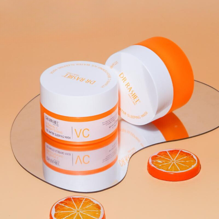⁦DR.Rashel Vitamin C Brightening Ice water Sleeping Mask-100g⁩ - الصورة ⁦5⁩