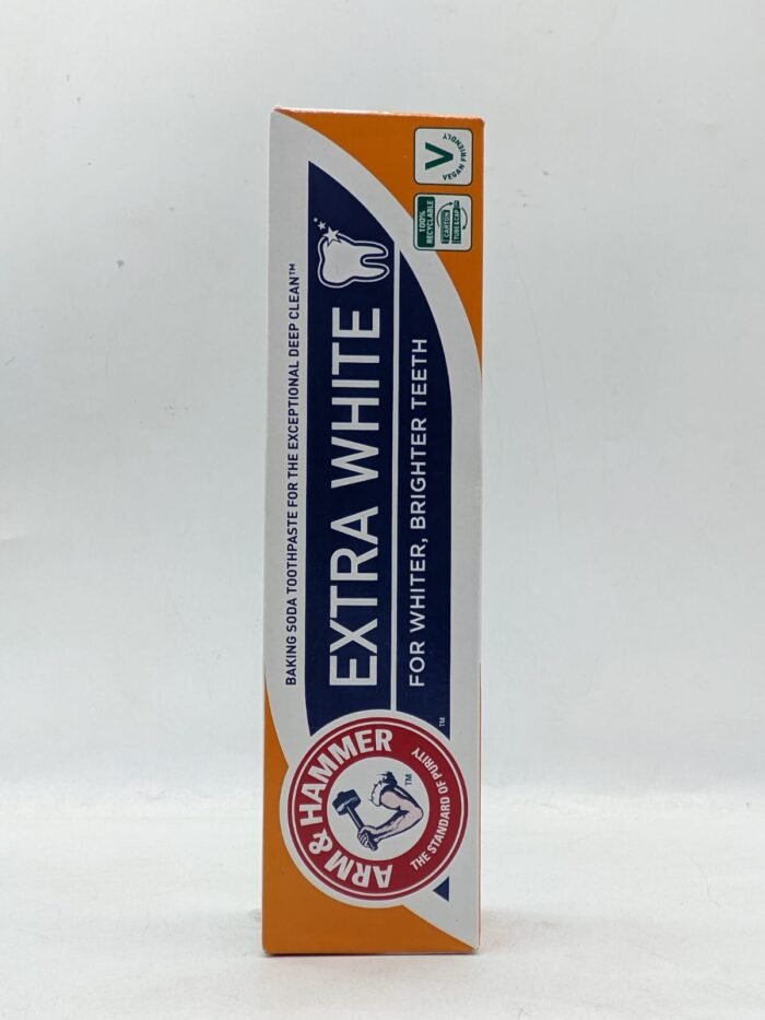 ⁦Arm & Hammer Extra White for whiter brighter teeth 125g⁩ - الصورة ⁦2⁩