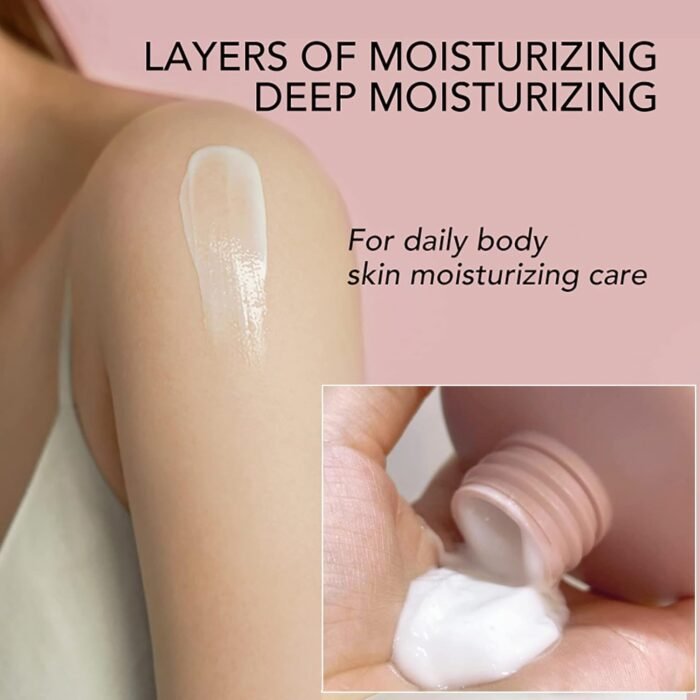 ⁦AILKE Daily Moisturizing Body Lotion with Glutathione and Vitamin C 500 ml⁩ - الصورة ⁦4⁩