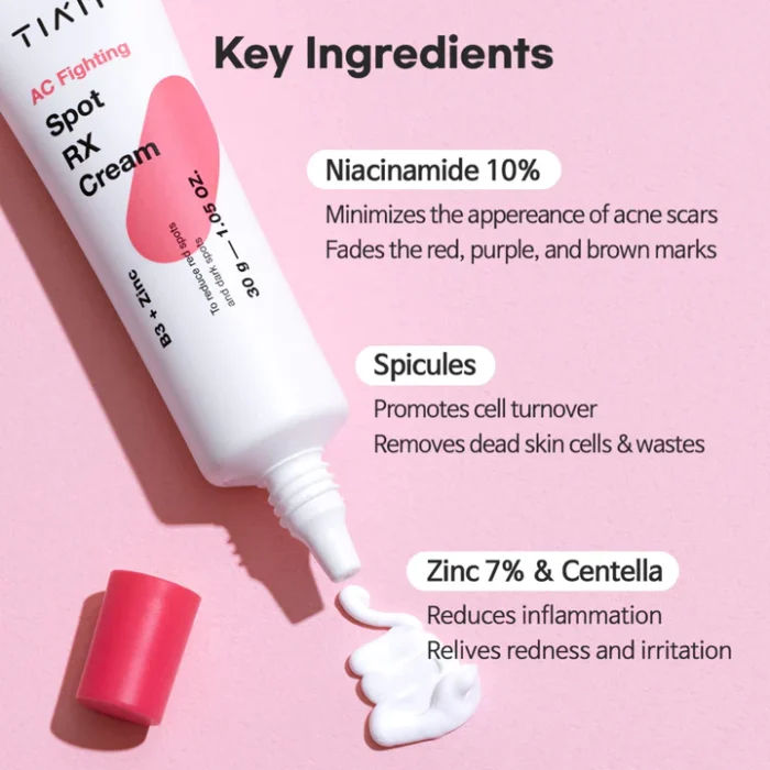 ⁦Tiam AC Fighting Spot Rx Cream, 30g⁩ - الصورة ⁦3⁩
