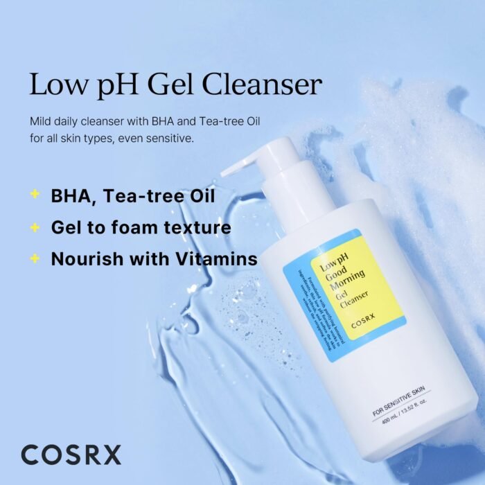 ⁦COSRX Low pH Good Morning Gel Cleanser, 150 ml⁩ - الصورة ⁦6⁩