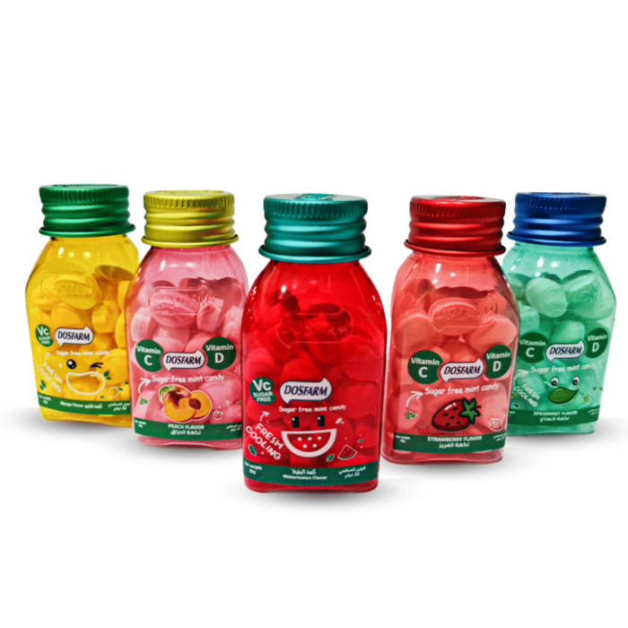 Dosfarm Sugar Free Candy With Vitamin C - 22g