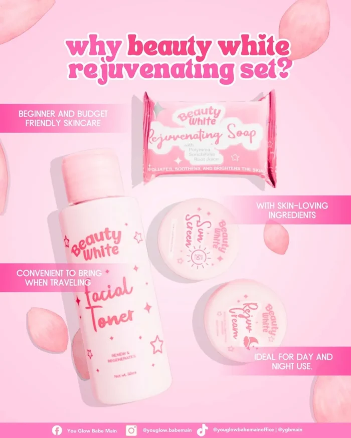 ⁦You Glow Babe Beauty White Rejuv Set⁩ - الصورة ⁦7⁩