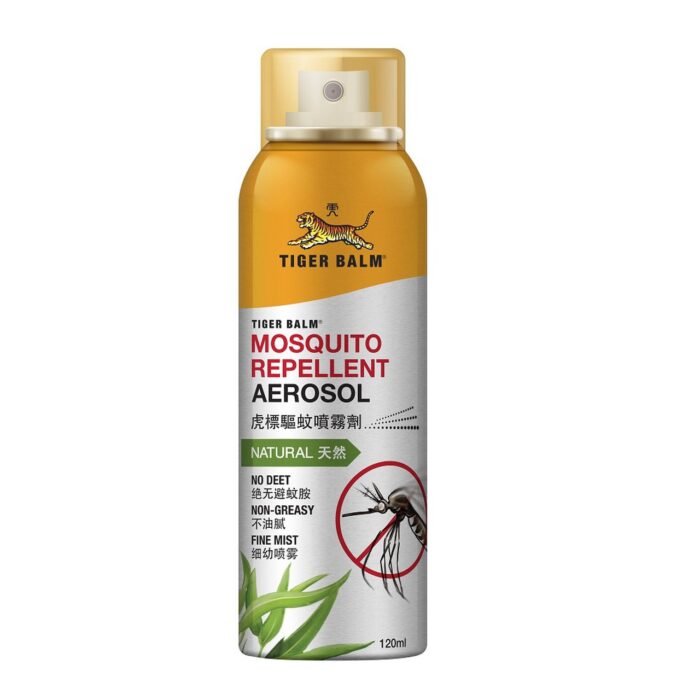 TIGER BALM MOSQUITO REPELLENT AEROSOL 120ML