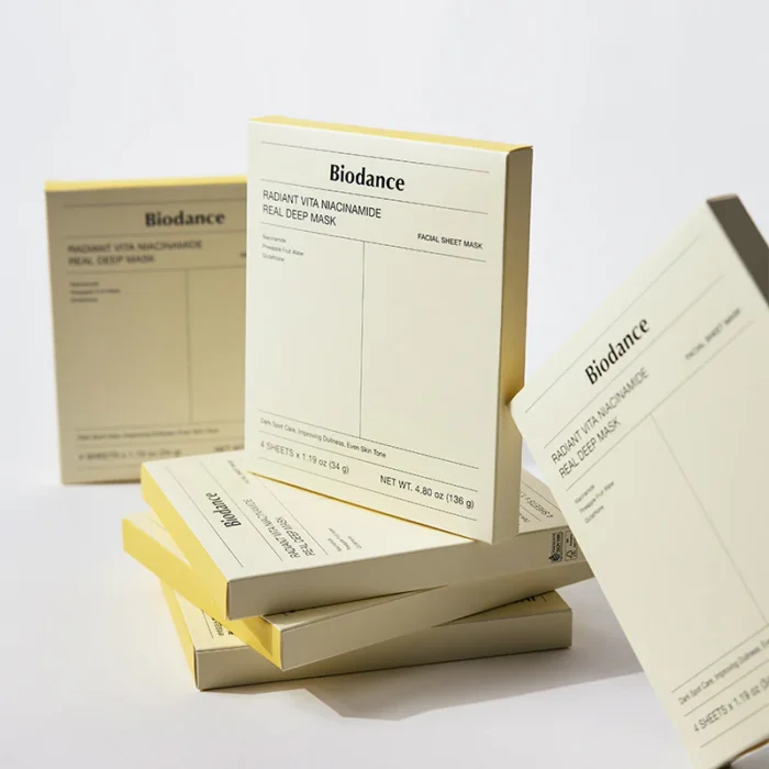 BIODANCE Radiant Vita Niacinamide Real Deep Mask (4 sheets)