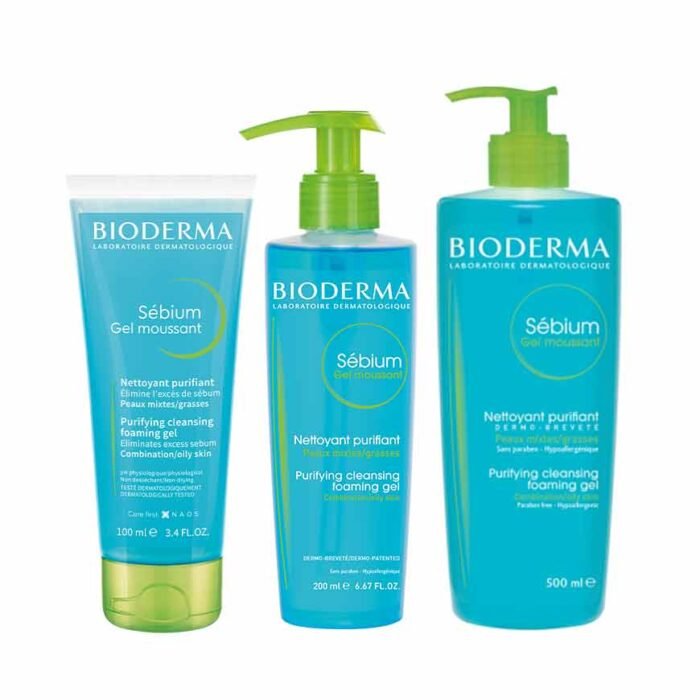 ⁦Bioderma Sebium Gel Moussant Purifying Cleansing Foaming Gel⁩ - الصورة ⁦3⁩
