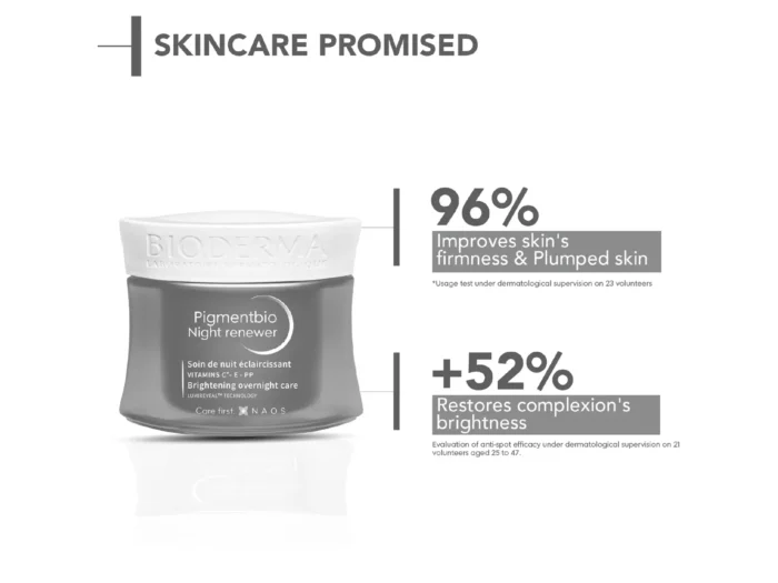 ⁦Bioderma pigmentbio night renewer 50ml⁩ - الصورة ⁦3⁩