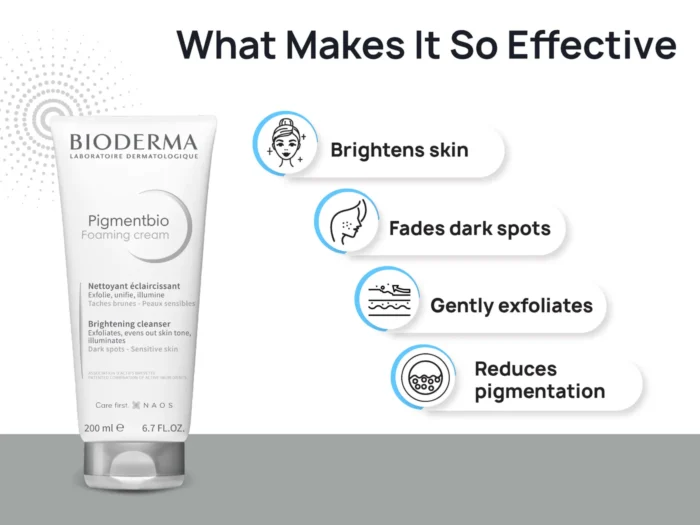 ⁦Bioderma Pigmentbio Foaming Cream, 200 ml⁩ - الصورة ⁦3⁩