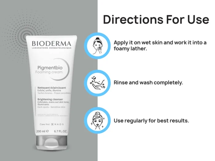 ⁦Bioderma Pigmentbio Foaming Cream, 200 ml⁩ - الصورة ⁦7⁩