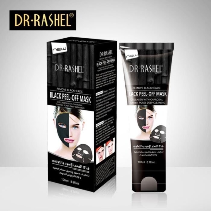 ⁦Dr.Rashel Remove Blackheads Black Peel-Off Mask, 120g⁩ - الصورة ⁦3⁩