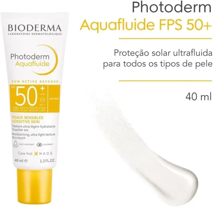 ⁦BIODERMA Photoderm Invisible Aquafluide SPF 50+, 40ml⁩ - الصورة ⁦9⁩