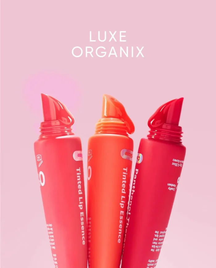 LUXE ORGANIX Panthenol Therapy 24H Lip Serum Tinted Lip Essence -Berry Glaze-10g