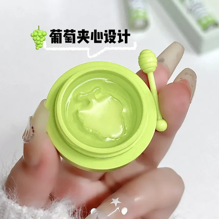 ⁦Cappuvini Fruit Lip Cream Lip Mask Set Hydrating, Moisturizing And Smoothing Lip Lines⁩ - الصورة ⁦6⁩