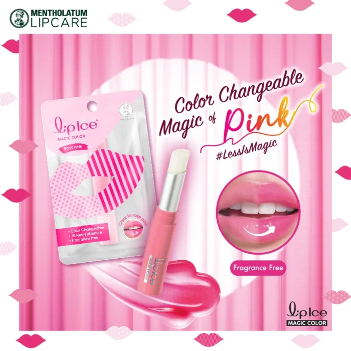 ⁦MENTHOLATUM LIPICE MAGIC COLOR LIP BALM, 2G⁩ - الصورة ⁦7⁩