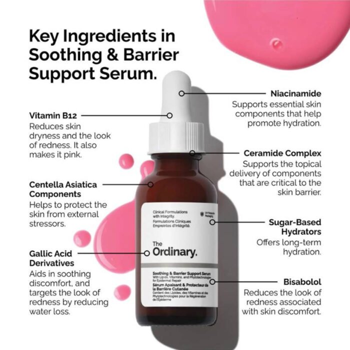 ⁦the ordinary soothing and barrier support serum, 30 ml⁩ - الصورة ⁦5⁩