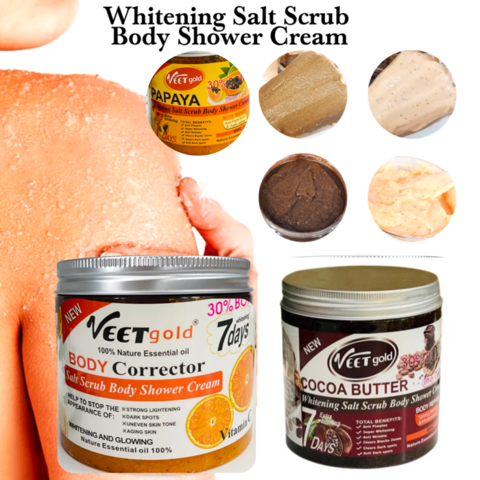 Veet Gold Super Whitening Salt Body Scrub