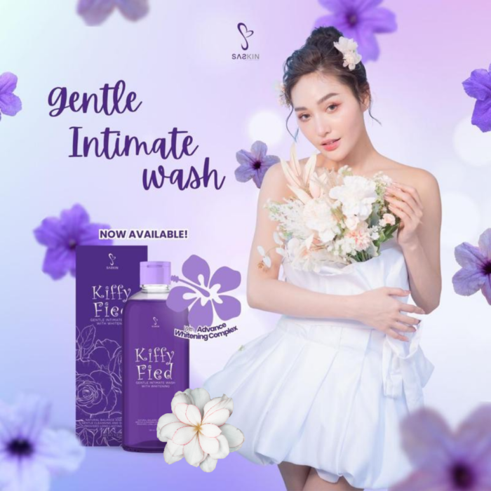 SaSkin Kiffy Fied Gentle Intimate Wash with Whitening 150mL