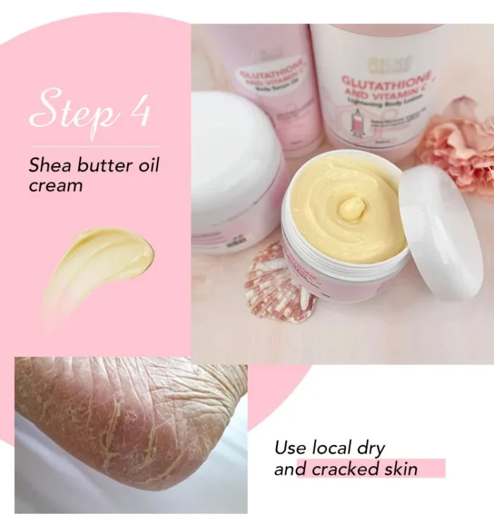 ⁦AILKE Glutathione & Vitamin C Shea Butter Oil Cream 100g⁩ - الصورة ⁦2⁩