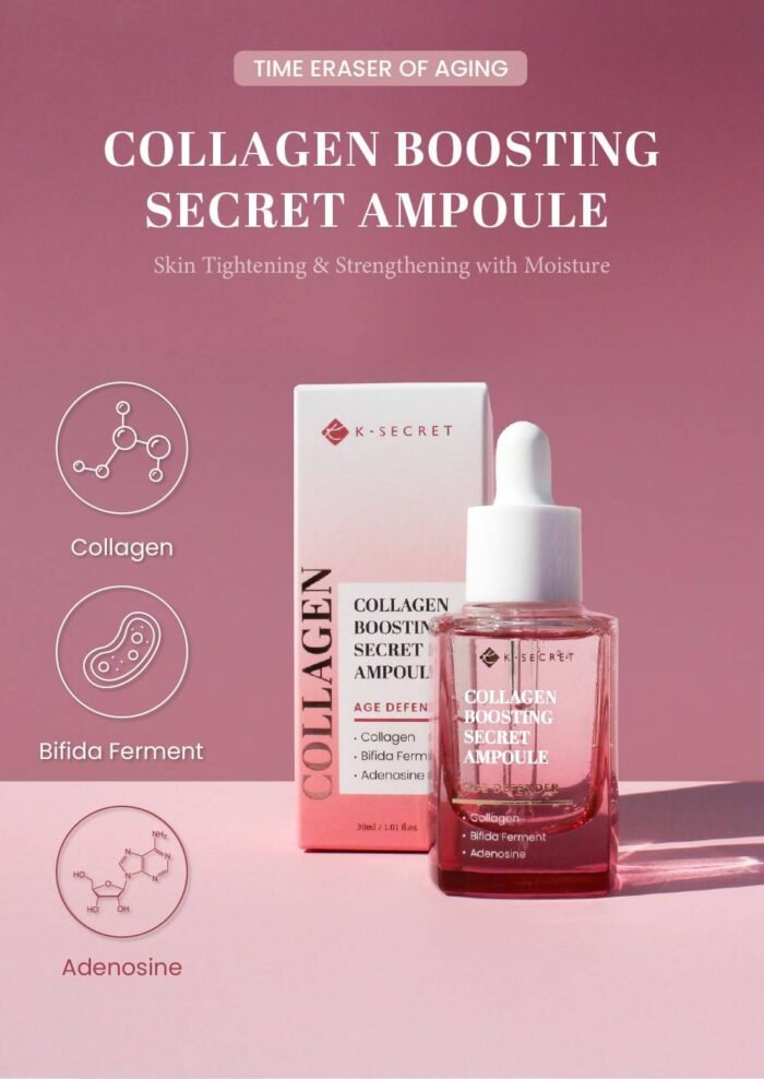⁦K-SECRET Collagen Boosting Secret Ampoule 30ml⁩ - الصورة ⁦4⁩