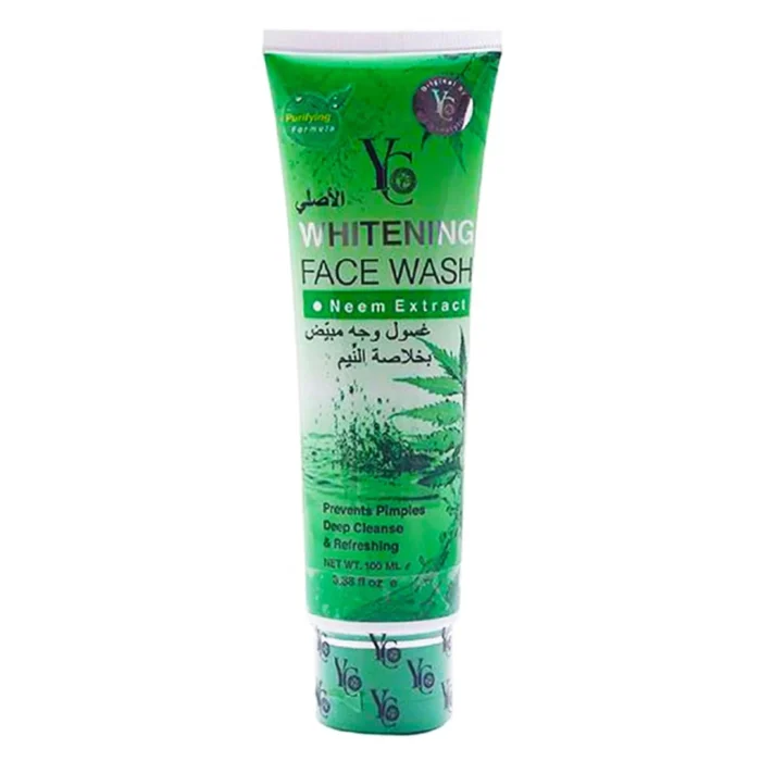 ⁦YC Whitening Face Wash-Neem Extract, 100ml⁩ - الصورة ⁦3⁩