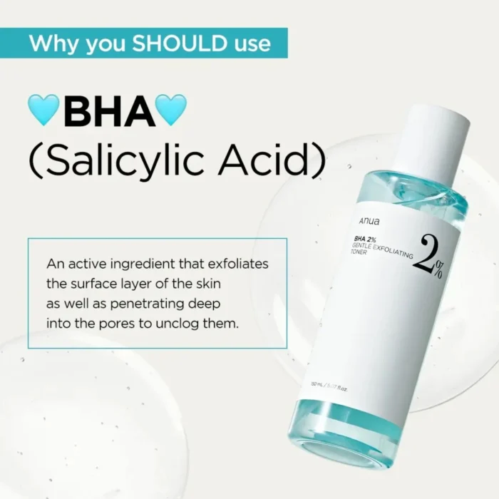 ⁦Anua BHA 2% Gentle Exfoliating Toner, 150 ml⁩ - الصورة ⁦3⁩