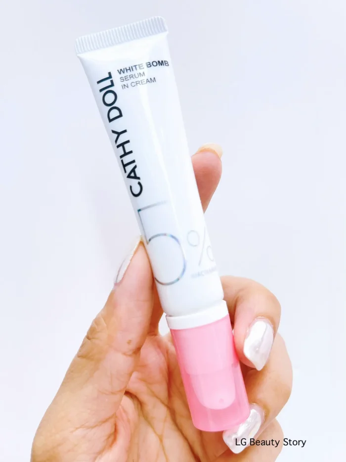 ⁦Cathy Doll White Bomb Serum in Cream 5% Niacinamide 15ml⁩ - الصورة ⁦2⁩