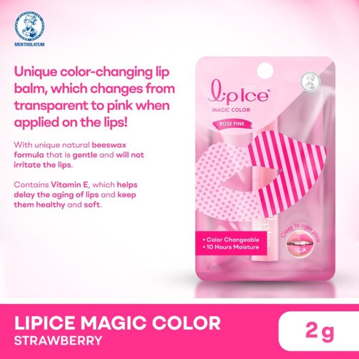 ⁦MENTHOLATUM LIPICE MAGIC COLOR LIP BALM, 2G⁩ - الصورة ⁦8⁩