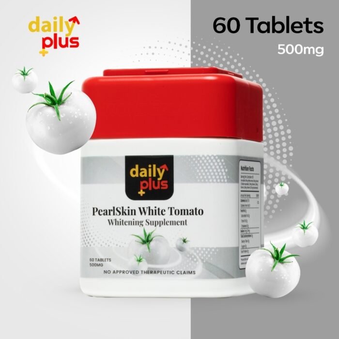 Daily Plus WHITENING SUPPLEMENT Capsule! PearlSkin White Tomato 60 capsules, 500 mg