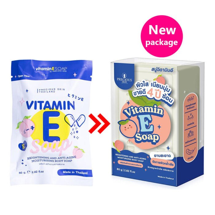 ⁦Precious skin Vitamin E soap 80g⁩ - الصورة ⁦5⁩