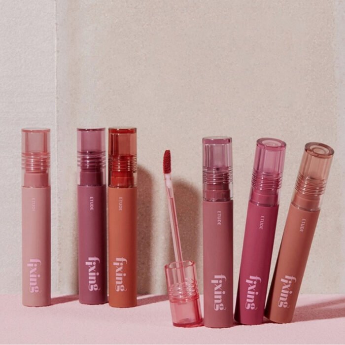 ⁦ETUDE Fixing Tint Long Lasting High Pigmented Liquid Lipstick 10 shades⁩ - الصورة ⁦3⁩