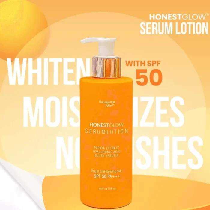 ⁦Transformed Skin – Honestglow Serum Lotion 250ml⁩ - الصورة ⁦4⁩