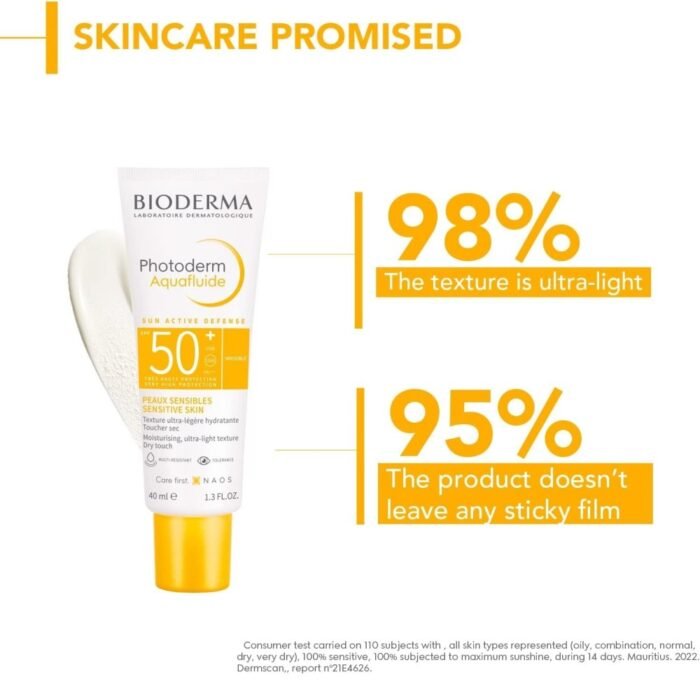 ⁦BIODERMA Photoderm Invisible Aquafluide SPF 50+, 40ml⁩ - الصورة ⁦8⁩